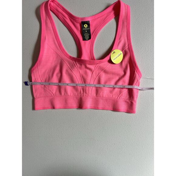 Xersion Reversible Sports Bra Neon Pink Medium - Picture 6 of 6